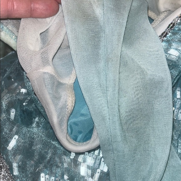 Disney Frozen Blue and Silver Costume Dress Childs size 7/8 - Picture 14 of 14